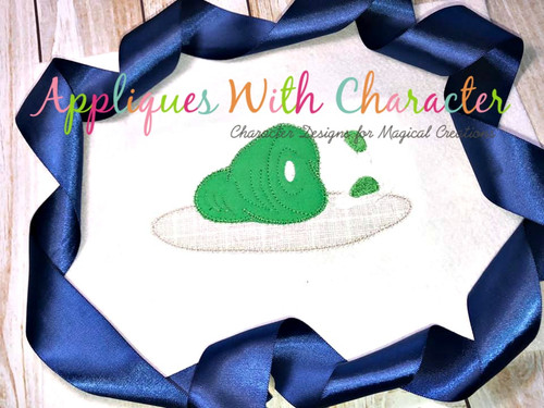 Dr. Seuss Green Eggs and Ham Applique Design