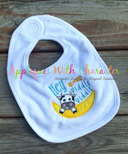 Hey Diddle Diddle ZZ Stitch Nursery Rhyme Design