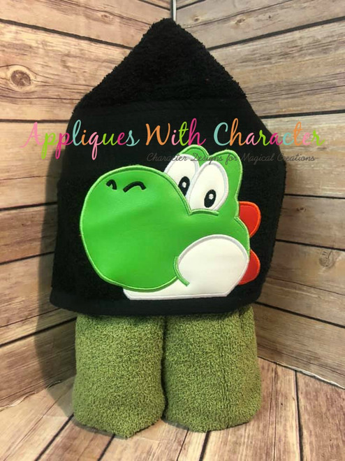 Yoshi Peeker Applique Embroidery Design