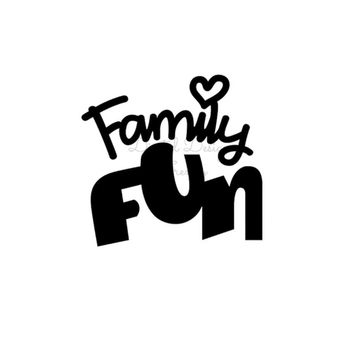 Family Fun SVG Design