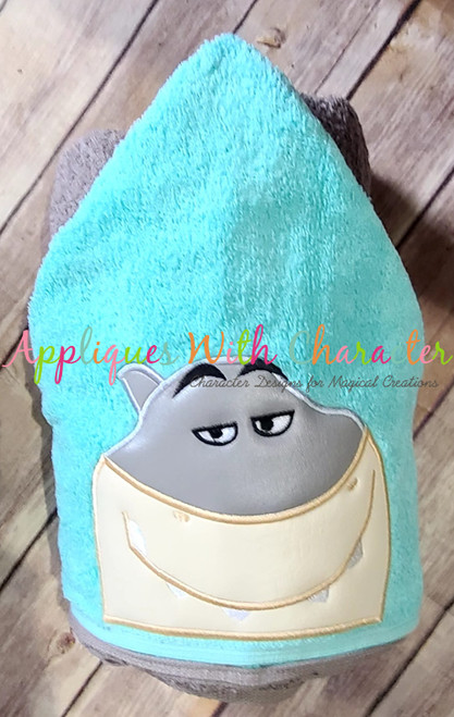 Mr. Shark Bad Guys Peeker Applique Designs