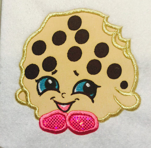 Cooky Cookie Applique Design