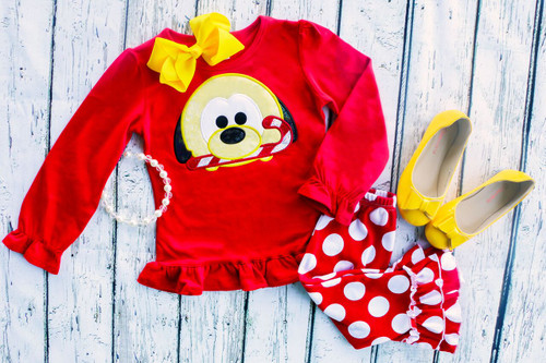 Christmas Plooto Tsum Tsum Applique Design