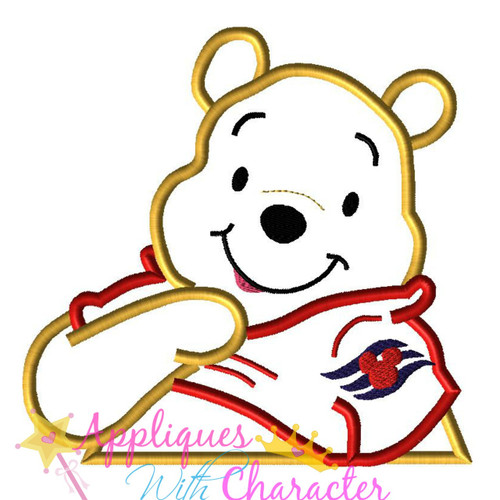 Honey Bear Cruise Applique Design