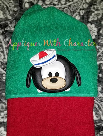 Goofy Cruise Tsum Tsum Applique Embroidery Design
