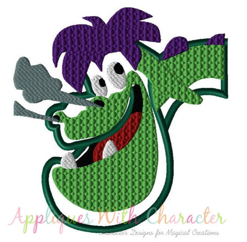 Pete Dragon Applique Design