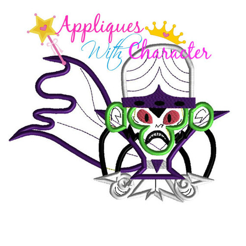 Mojo Puff Power Girls Applique Design 