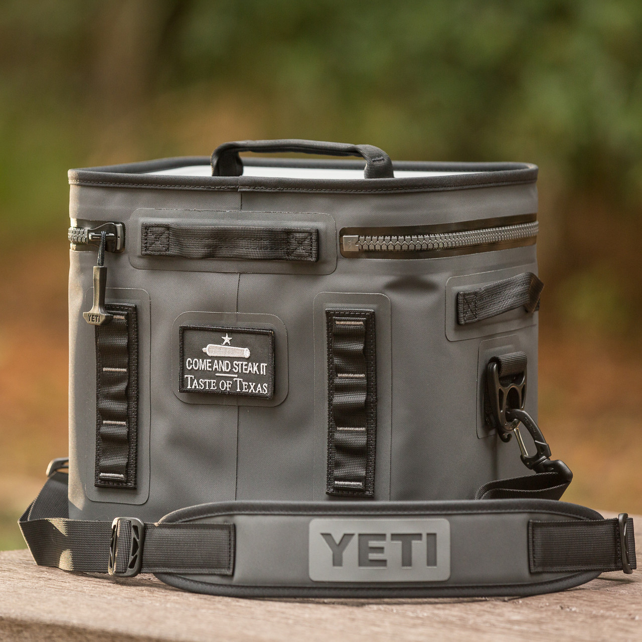 Come and Steak It® YETI® Flip 12 Soft Cooler - Taste of Texas