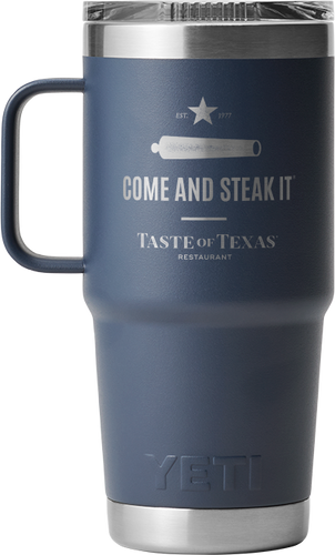 Come and Steak It® YETI Travel Mug with Stronghold Lid - Taste of