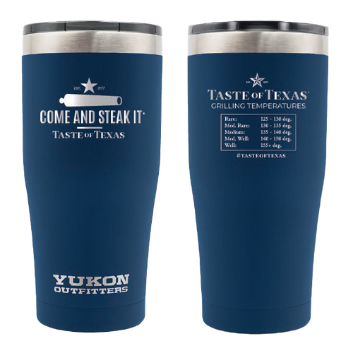 Come and Steak It® Yukon Outfitters Freedom Tumbler with UV Tint Slider Lid