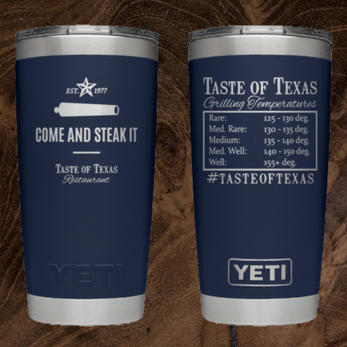 Come and Steak It® YETI Travel Mug with Stronghold Lid