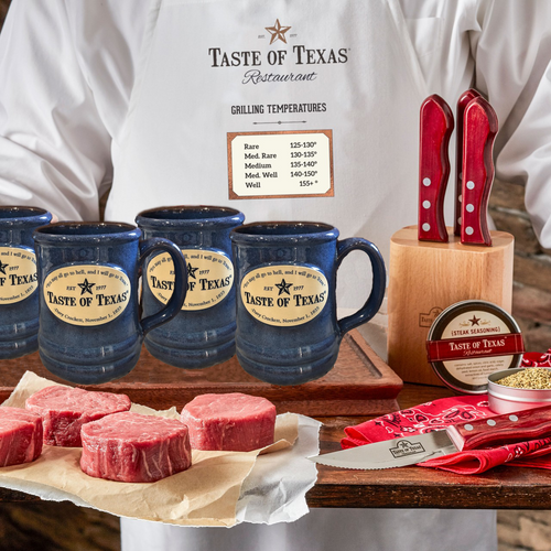 Taste of Texas Davy Crockett Coffee Mug by Deneen Pottery - Taste of Texas