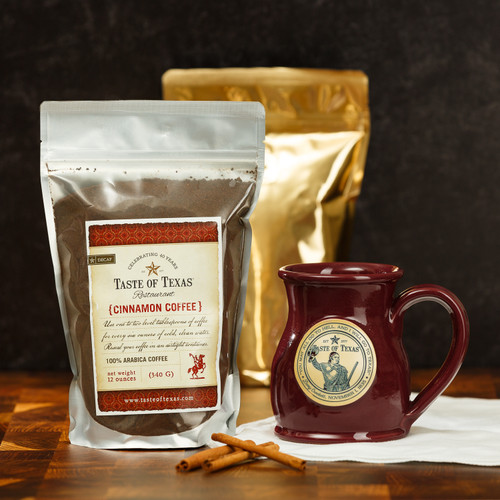 Taste of Texas Cinnamon Decaf Coffee Taste of Texas Cinnamon Decaf Coffee