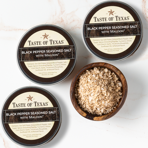 Black Pepper Seasoned Salt Set (3 Tins) Black Pepper Seasoned Salt Set (3 Tins)
