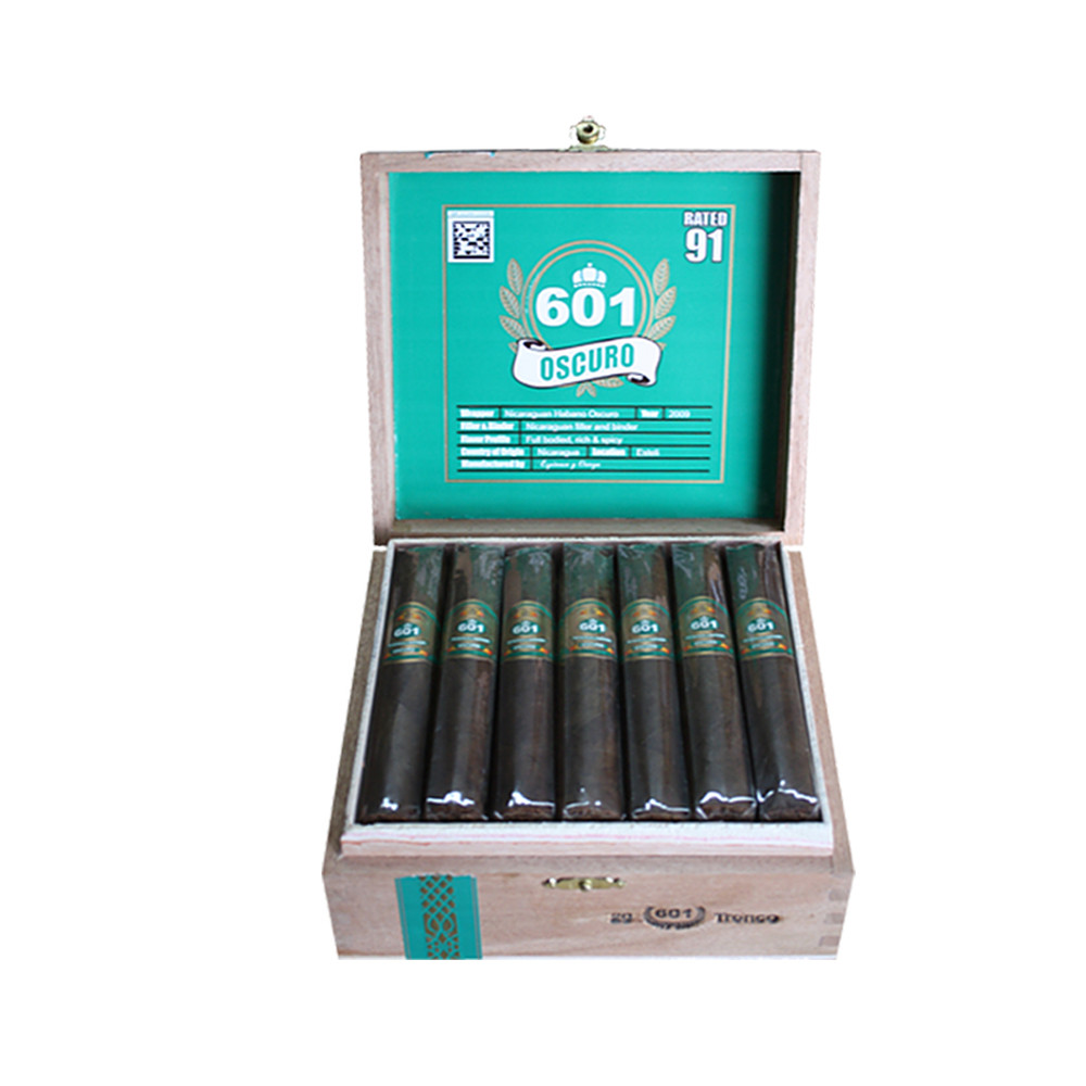 Espinosa 601 Green Label Oscuro Trabuco - Habano Box of 20