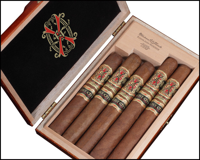 OpusX Lost City Assortment – 5‑Cigar Sampler Box
