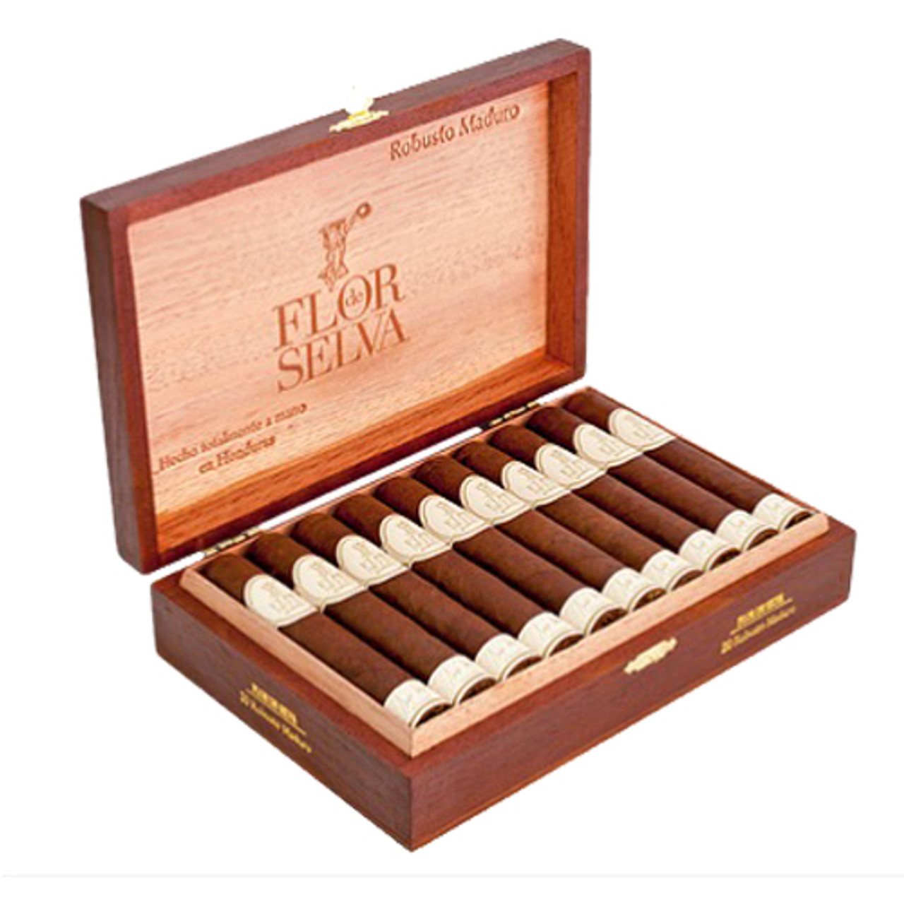 Maya Selva Flor De Selva Robusto Maduro Cigars Maduro Box Of 20 - robuxu.com