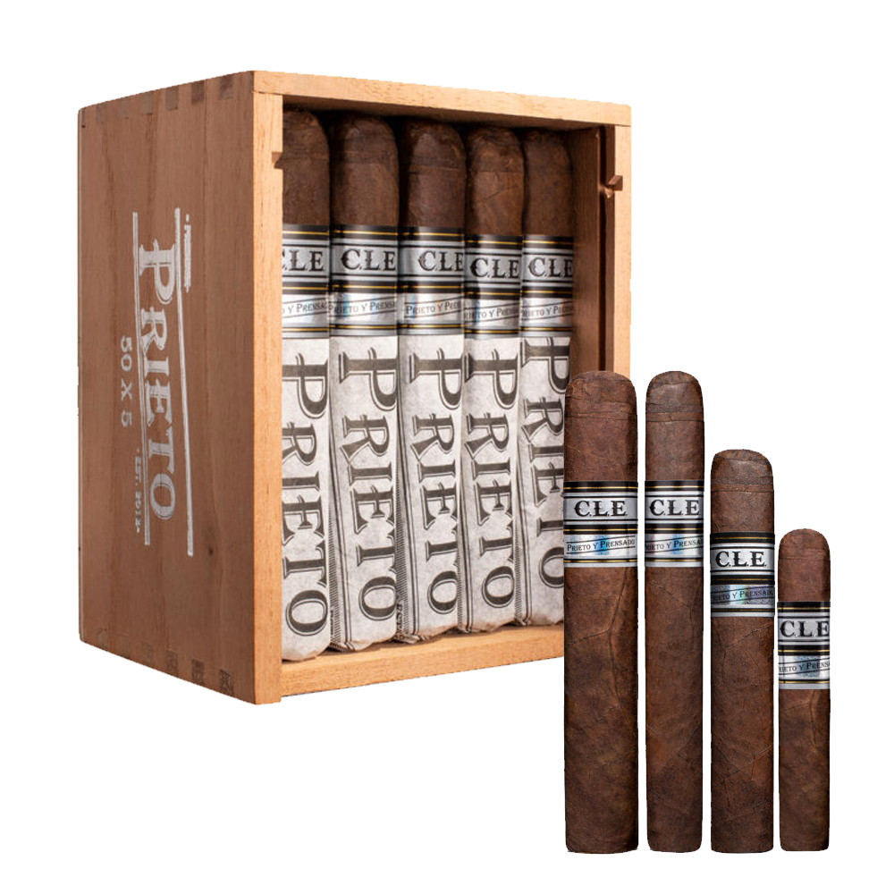 CLE Prieto Nicaragua 60x6 Cigars - Natural Box of 25