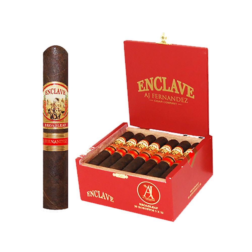 AJ Fernandez Enclave Broadleaf Robusto - Dark Natural