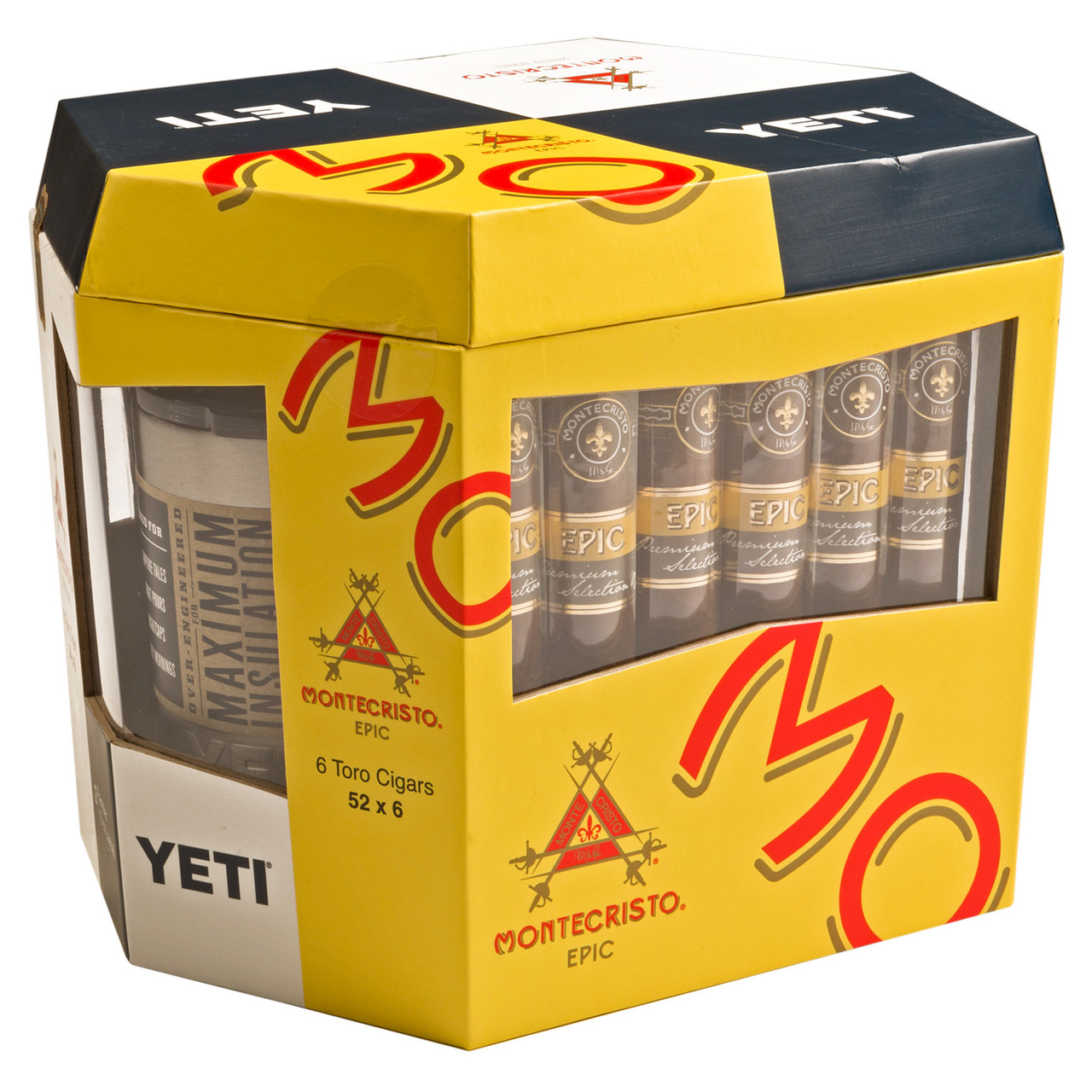 Montecristo + Yeti 12 Cigar Gift Set Cigar Sampler