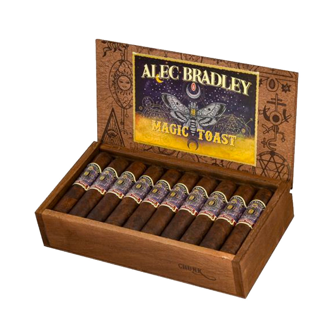Alec Bradley Magic Toast Chunk Cigars - Natural Box of 24