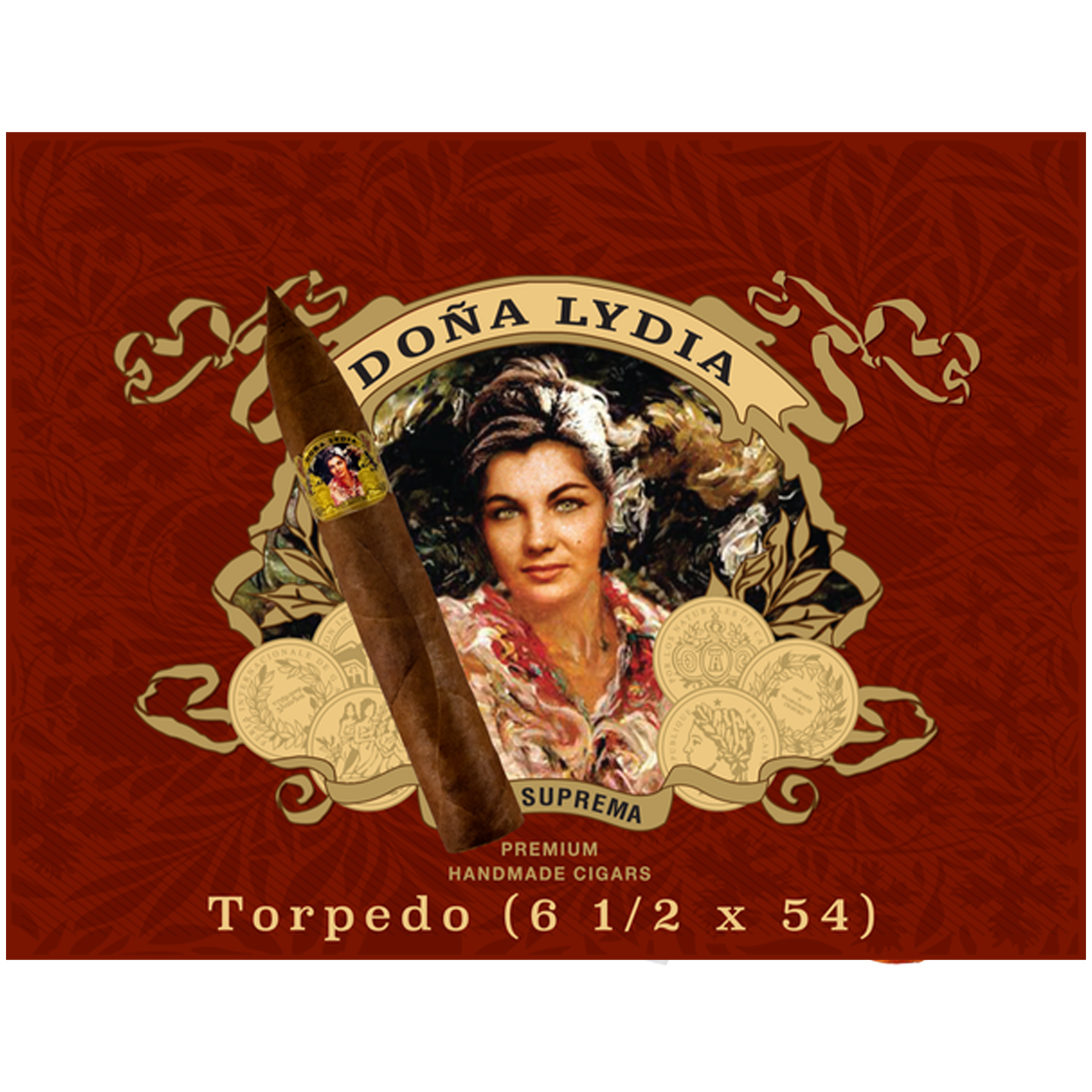 Dona Lydia No 2 Torpedo by Excelsior Tobacco