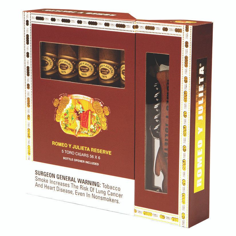 Romeo y Julieta Romeo y Julieta Reserve Toro 5-Cigar Samp
