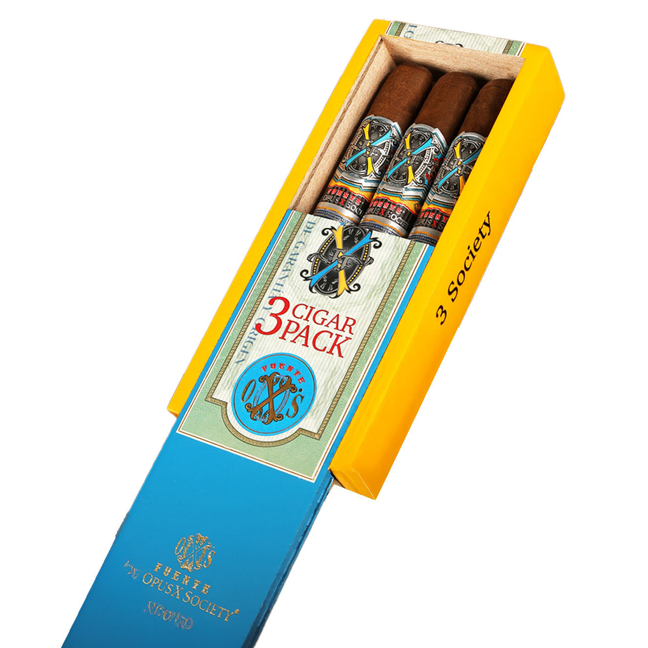 Fuente Opus X Society 3-Pack - Premium Dominican Cigars