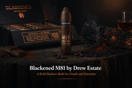 Blackened M81 by Drew Estate: A Bold Maduro Built for Depth and Intensity