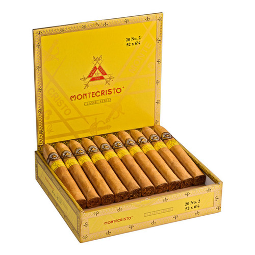 Montecristo Classic No. 2 Box Press Cigars - Premium Dominican