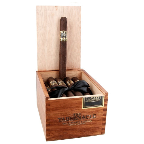 The Tabernacle Doble Corona Cigars - Box of 24 from the Foundation Tabernacle Broadleaf line by Foundation Cigars displayed with band and wrapper detail