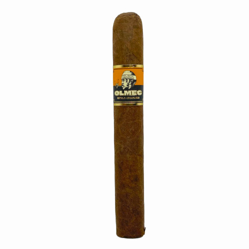 Olmec Claro Toro | Single Cigars Online from the Foundation Olmec Claro line by Foundation Cigars displayed with band and wrapper detail