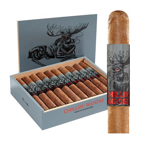 Chillin' Moose Robusto Cigars - Box of 20
