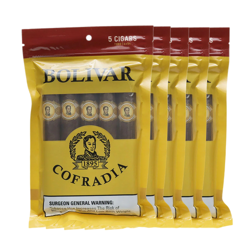 Bolivar Cofradia Toro Fresh Pack - 5 Bag of 5 Cigars