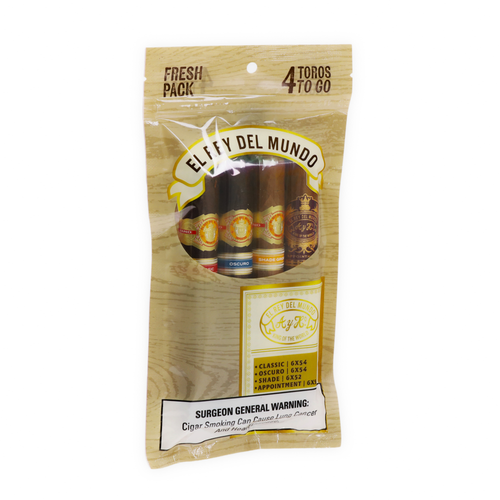 El Rey del Mundo Core Fresh Pack- 4-Cigar Sampler