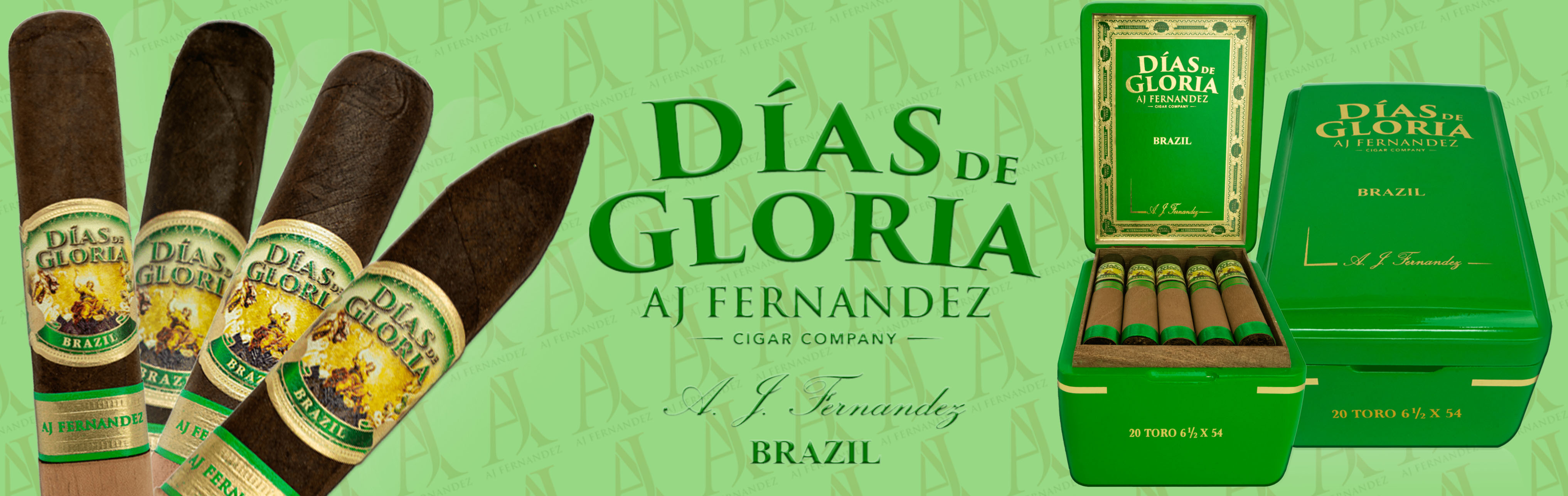 AJ Fernandez Dias de Gloria Brazil Banner