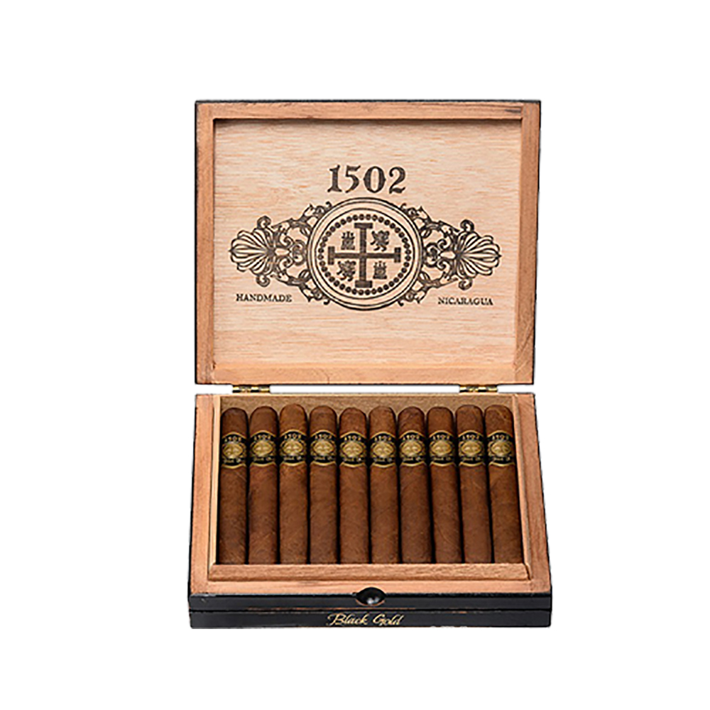 1502 Black Gold Toro Box Pressed Cigars Maduro Box of 20