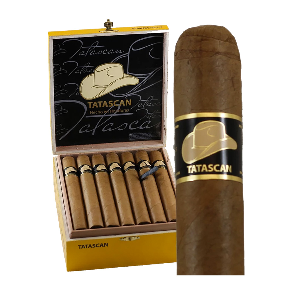 tobacco yamanto Tatascan Connecticut Sweet Tip Robusto Cigars