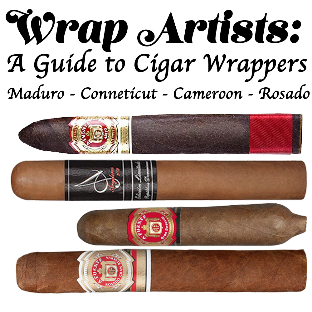 Wrap Artists A Guide to cigar wrappers Sampler
