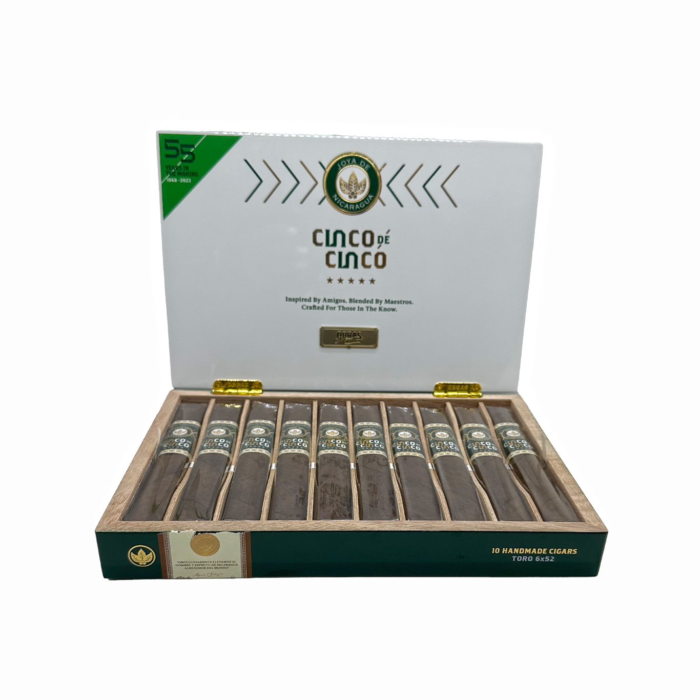 Experience Perfection with Joya de Nicaragua Cinco de Cinco Toro