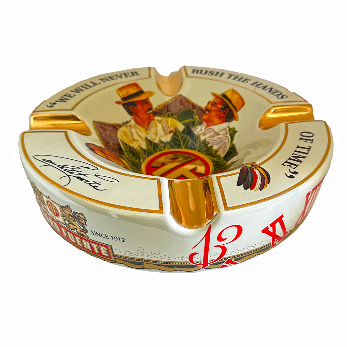 ARTURO FUENTE OXO HANDS OF TIME ASHTRAY – www.LittleCigarBox.com Arturo Fuente Hands Of Time シガー灰皿(ブラック)