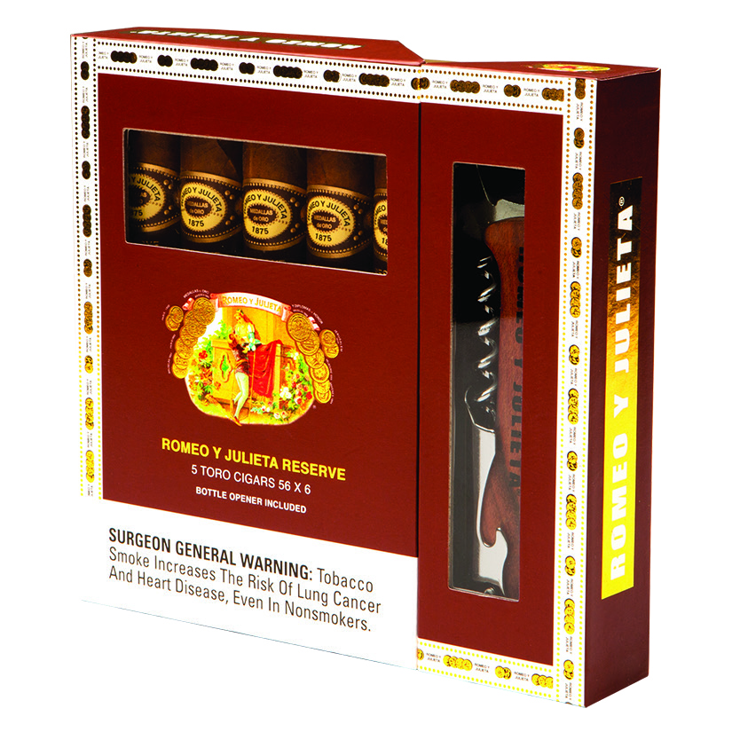 Romeo y Julieta Romeo y Julieta Reserve Toro 5-Cigar Samp