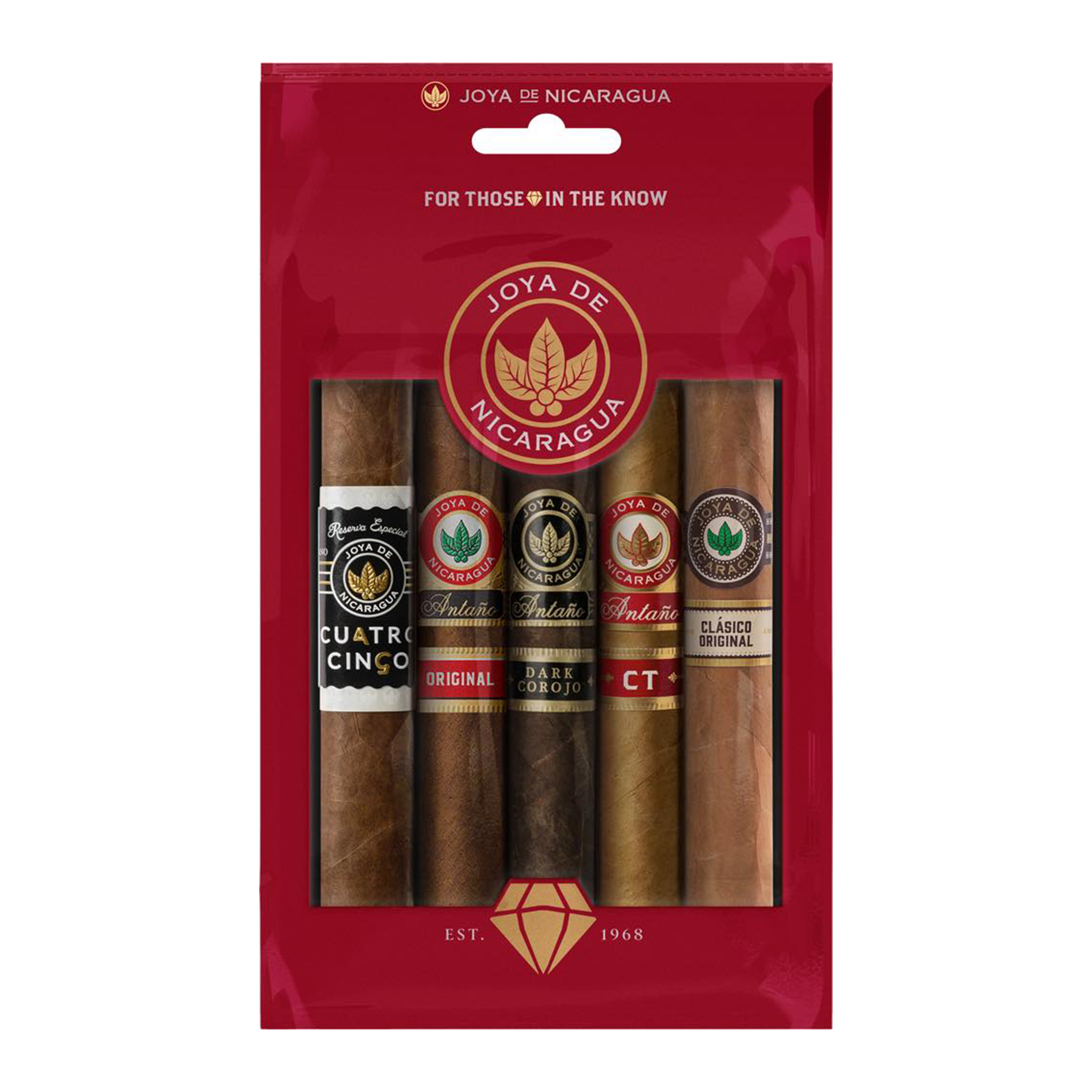 Joya de Nicaragua Toro Sampler | 5 Premium Cigars Fresh Pack