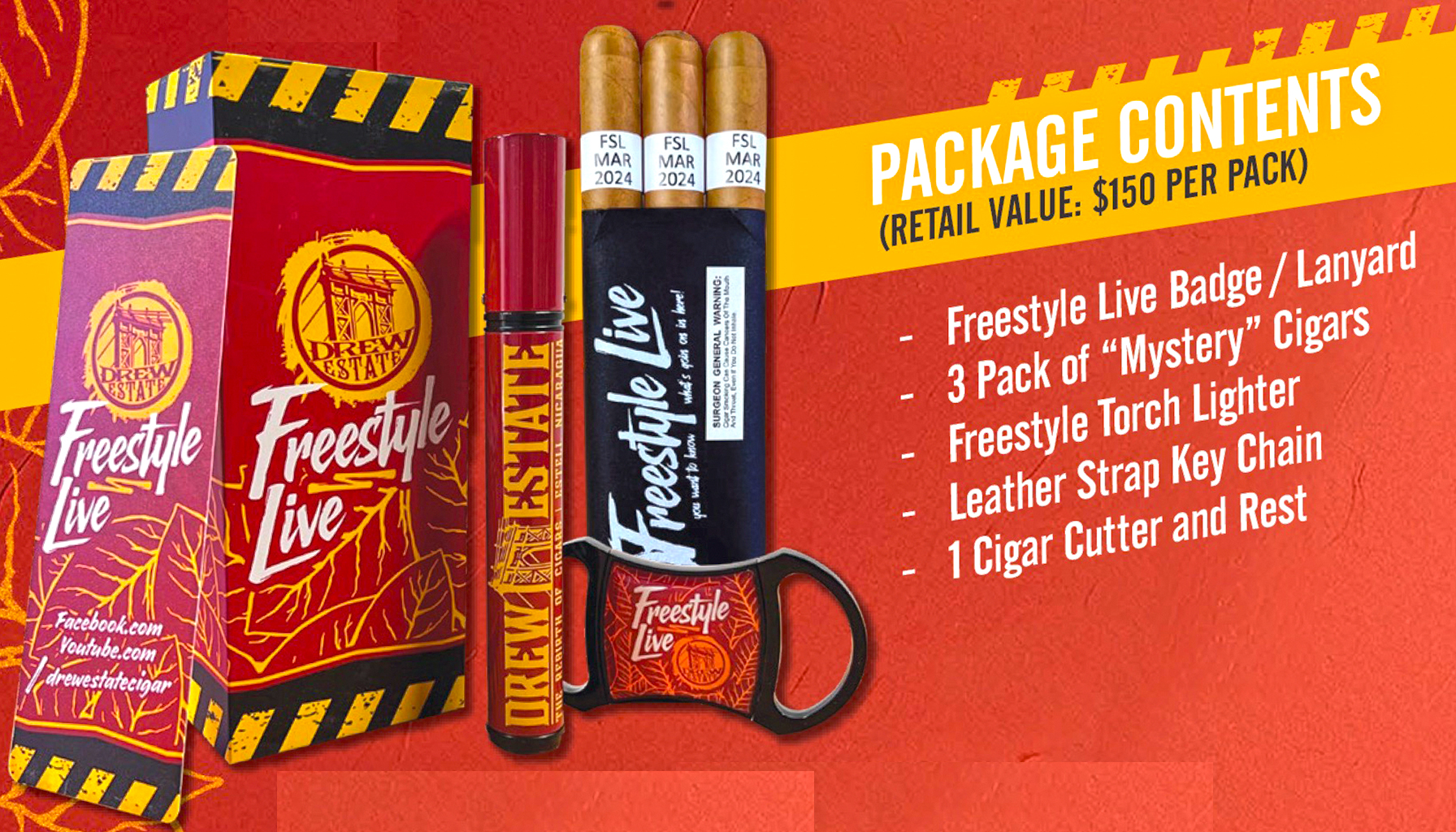 Unlock the Ultimate Experience with the Drew Estate Freestyle Live Pack