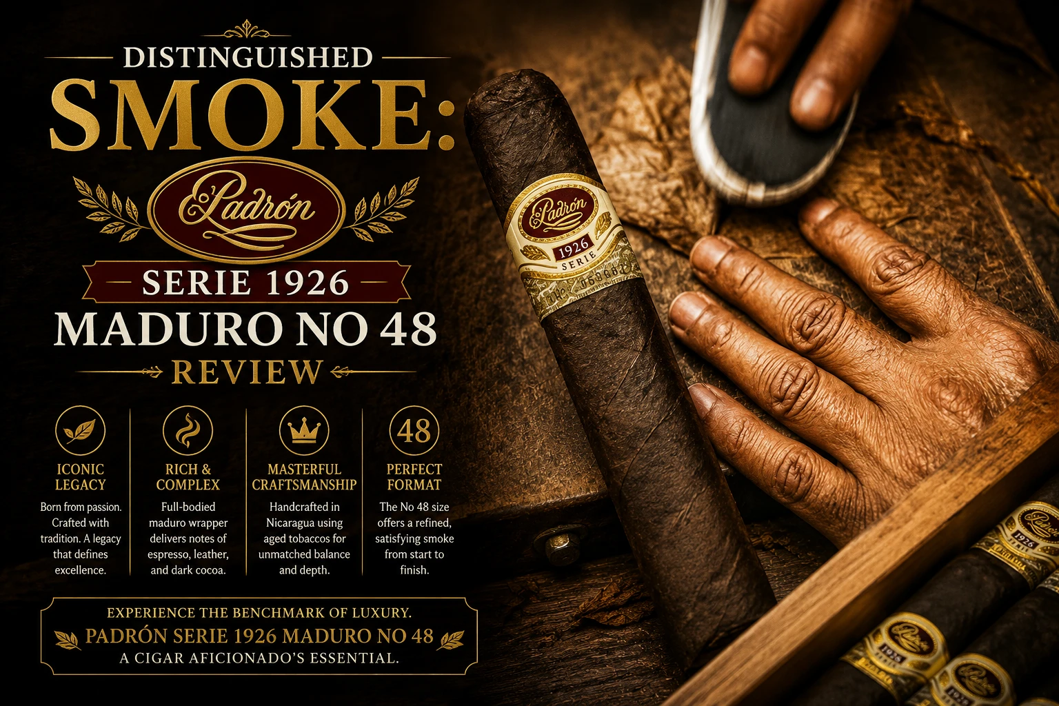 Distinguished Smoke: Padron Serie 1926 Maduro No 48 Review