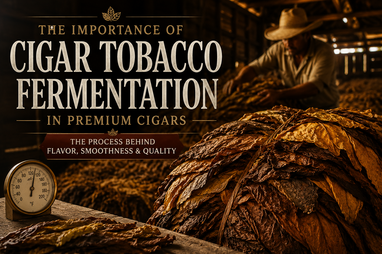 is cigarette tobacco fermented Learn all about Cigar Tobacco Fermentation