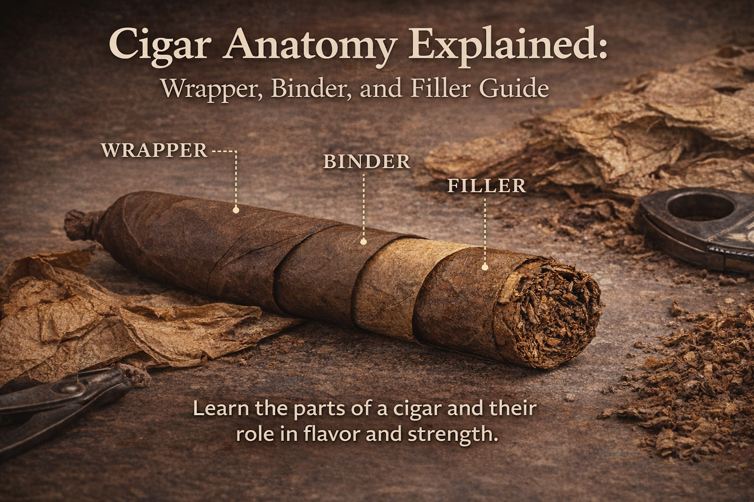 Cuenca Cigars Anatomy of a cigar | Cigar Knowledge - Cuenca Cigars, Inc