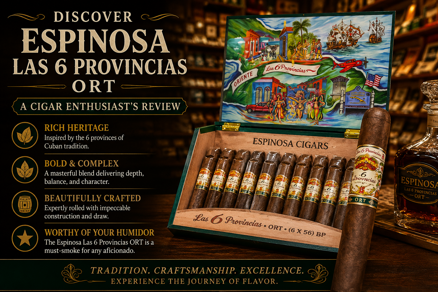 Discover Espinosa Las 6 Provincias ORT: A Cigar Enthusiast's