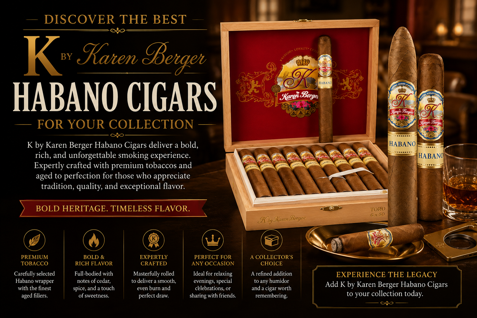 Discover the Best K by Karen Berger Habano Cigars for Your 