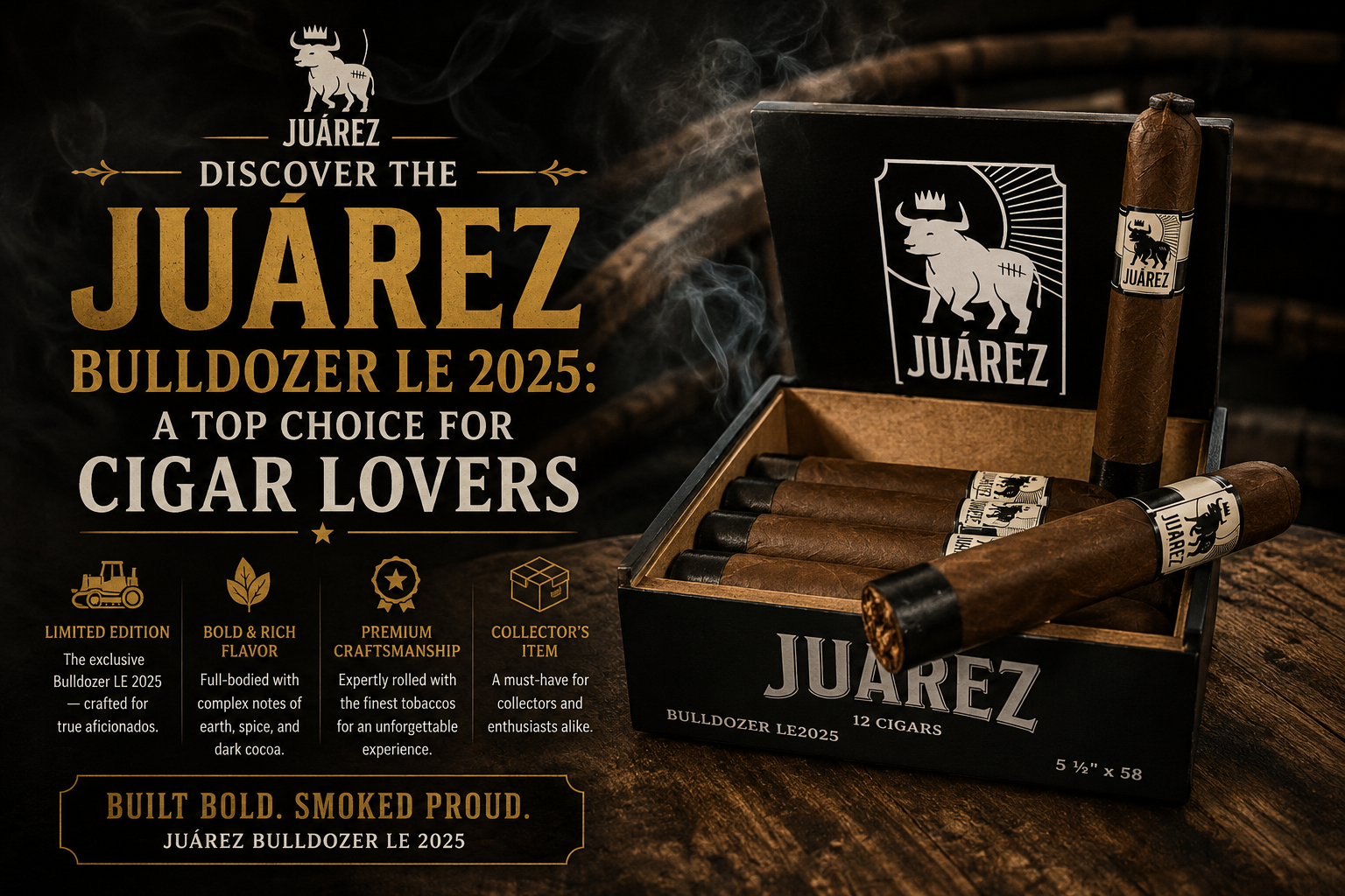Discover the Juárez Bulldozer LE 2025: A Top Choice for Cigar